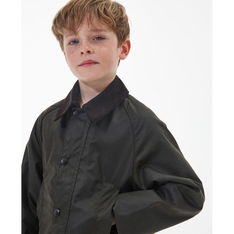 Barbour Boys' Beaufort Waxed Jacket - Coat - Kid's | Hardloop