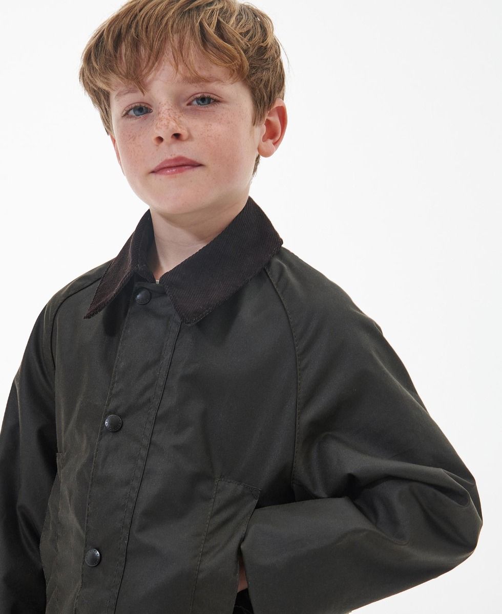 Barbour Boys' Beaufort Waxed Jacket - Abrigo - Niños | Hardloop