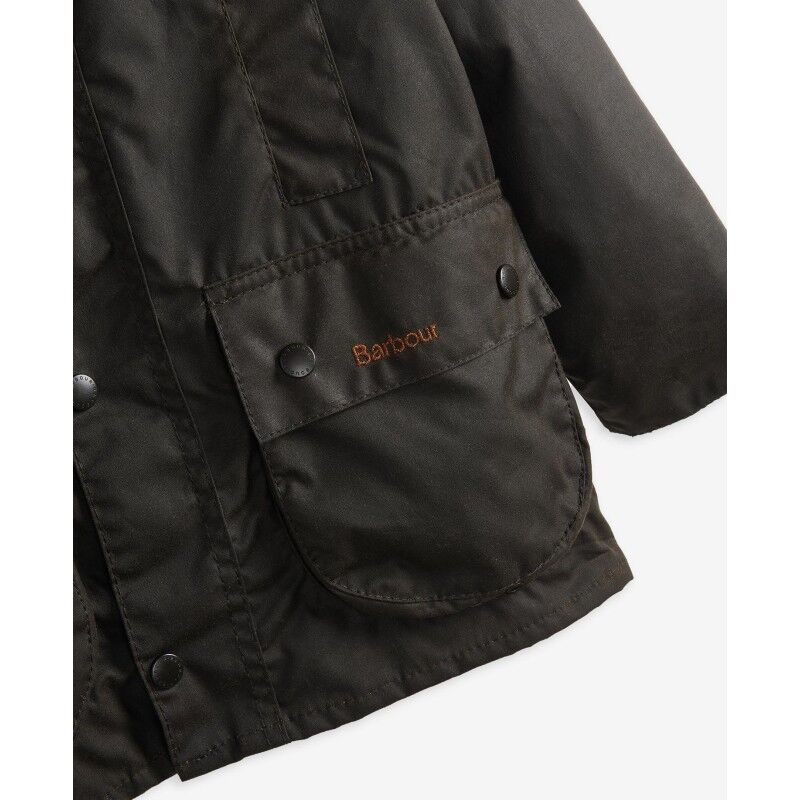 Barbour Boys' Beaufort Waxed Jacket - Coat - Kid's | Hardloop