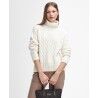 Barbour Clarence Cable-Knit Roll-Neck Jumper - Jerséis - Mujer | Hardloop