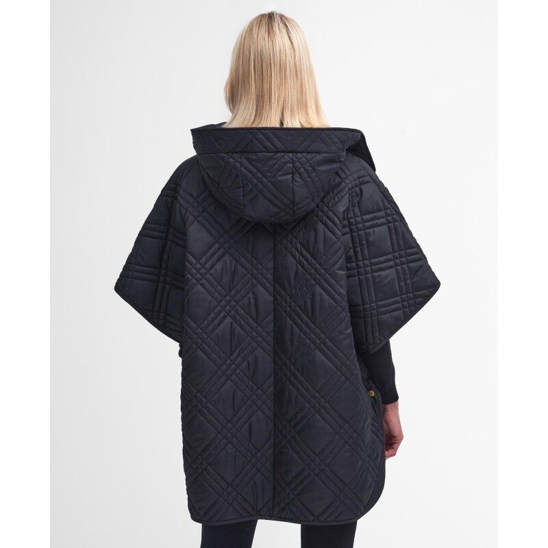 Barbour Astor Quilted Cape - Dunjakke - Damer | Hardloop