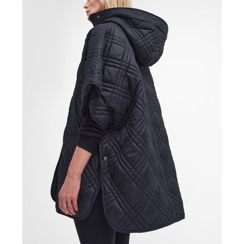 Barbour Astor Quilted Cape - Untuvatakki - Naiset | Hardloop