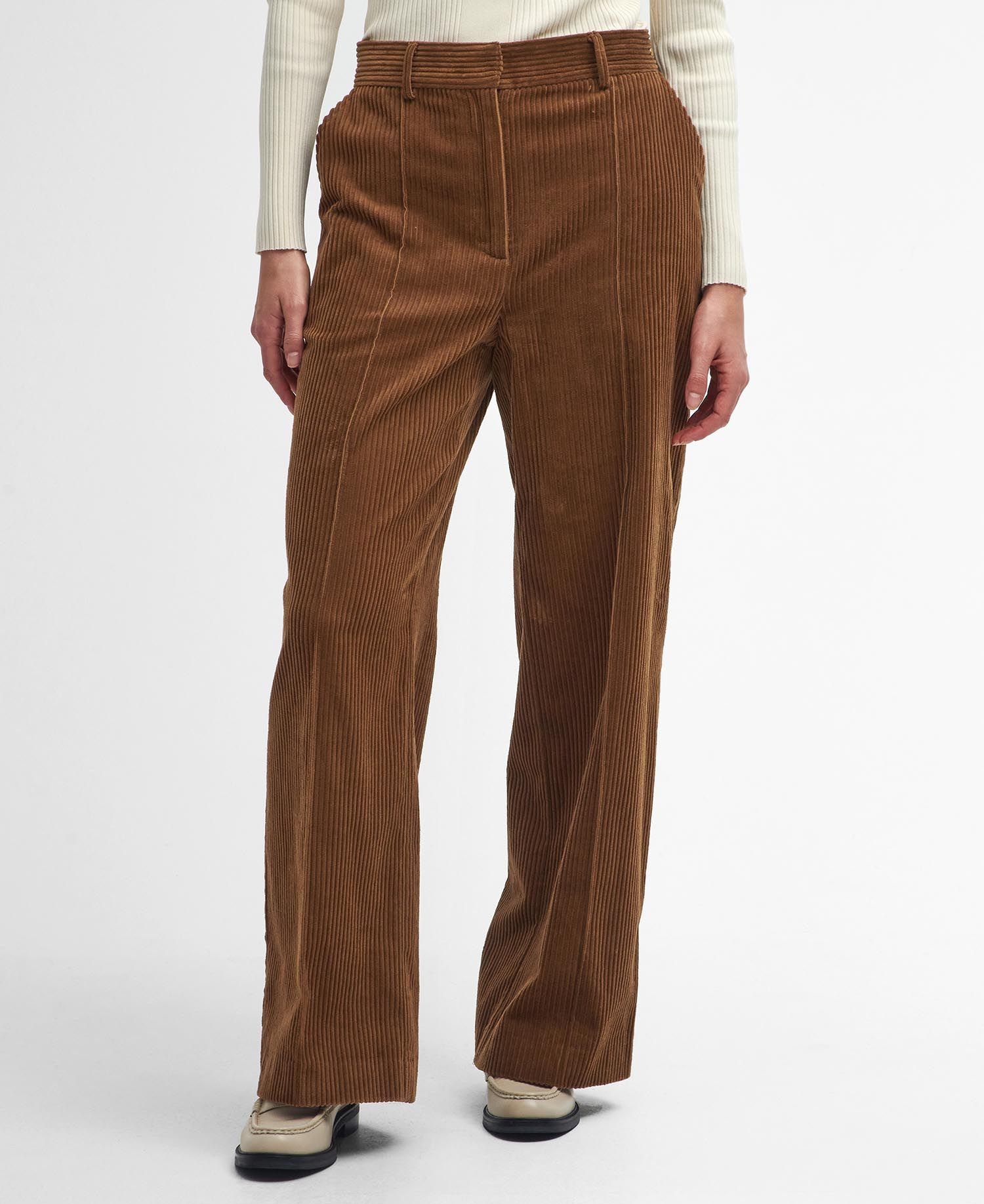 Barbour Samara Straight-Leg Trousers - Pantalones - Mujer | Hardloop