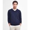 Barbour Essential V-Neck Sweatshirt - Sweter męski | Hardloop