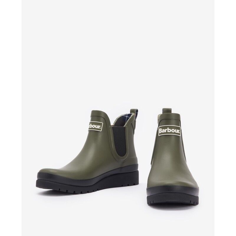 Barbour Clifton Wedge Ankle Wellingtons - Stivali da pioggia - Donna | Hardloop