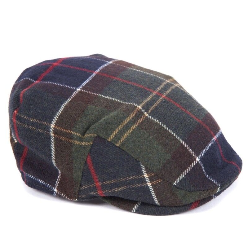 Barbour Gallingale Tartan Flat Cap - Boné homem | Hardloop