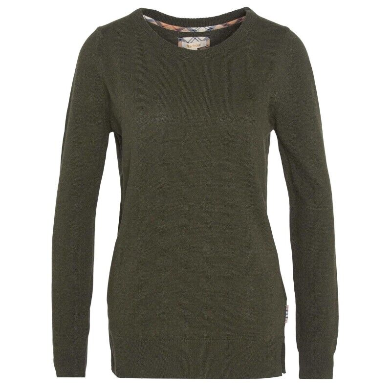 Barbour Pendle Crew Knitted Jumper - Merino sweatere - Damer | Hardloop