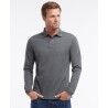Barbour Essential L/S Tartan Pique Polo Shirt - Polo homem | Hardloop