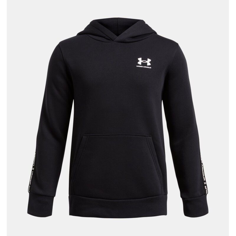 Under Armour Boys' UA Icon Fleece Taping Hoodie - Felpa con cappuccio - Bambino | Hardloop