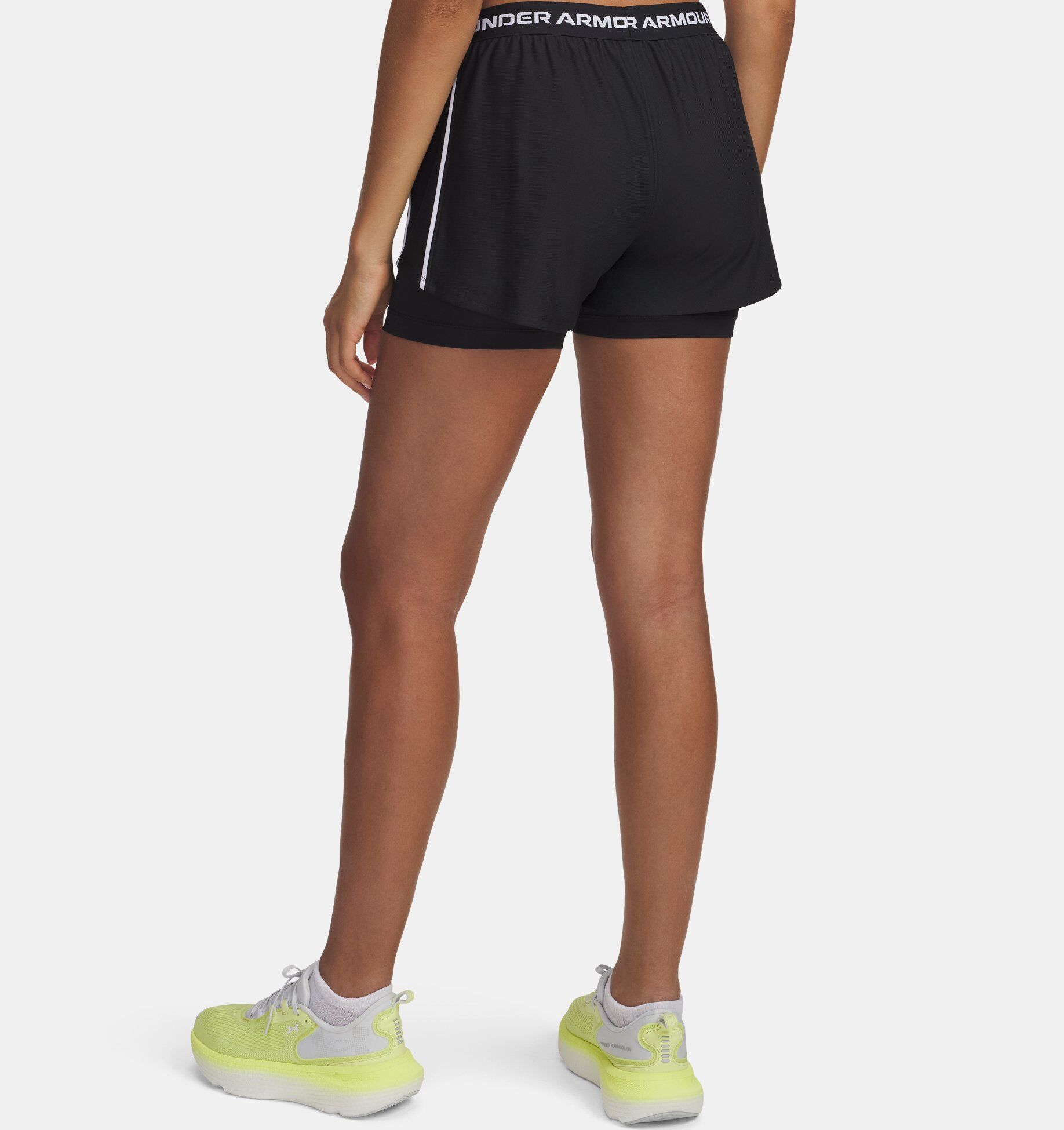 Under Armour Women's UA Tech™ Play Up 2-in-1 Shorts - Pantaloncini da running - Donna | Hardloop
