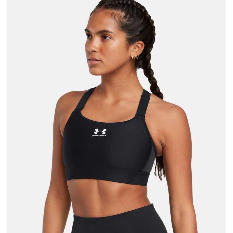 Under Armour HeatGear® Armour High - Biustonosz sportowy damskie | Hardloop