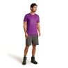 icebreaker Merino 150 Tech Lite III SS Tee Sunset Camp - Koszulka z wełny Merino® męska | Hardloop