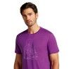 icebreaker Merino 150 Tech Lite III SS Tee Sunset Camp - Koszulka z wełny Merino® męska | Hardloop
