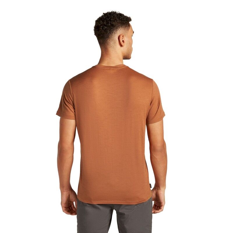 Icebreaker Merino 150 Tech Lite III SS Tee Van Camp - Merinoshirt - Heren | Hardloop