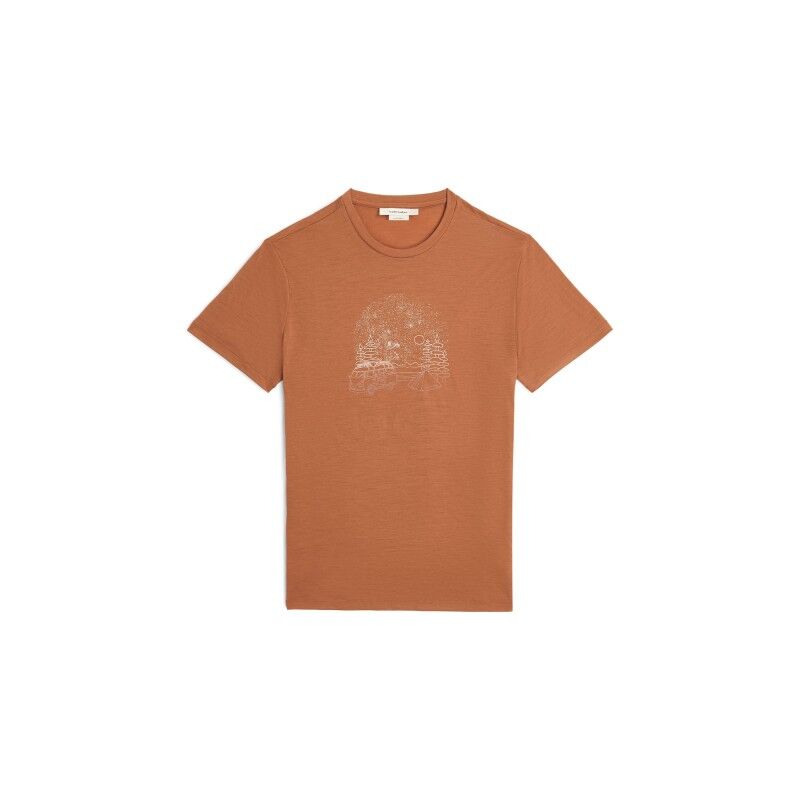 Icebreaker Merino 150 Tech Lite III SS Tee Van Camp - Merino shirt - Men's | Hardloop