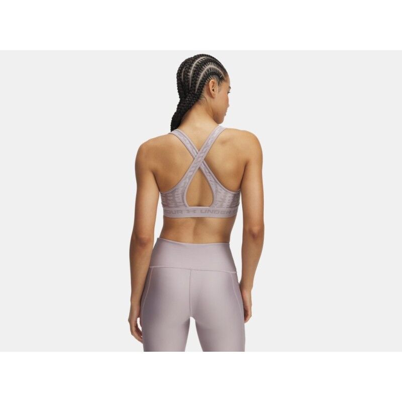 Under Armour Armour® Crossback Print - Sport-BH - Damen | Hardloop