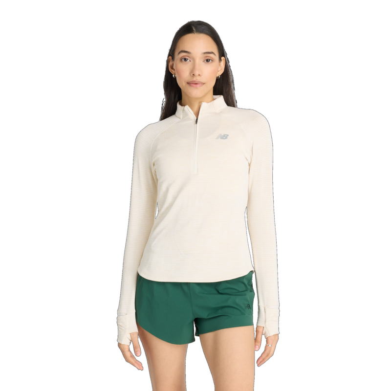 Athletics Heat Grid Half Zip - Polar mulher