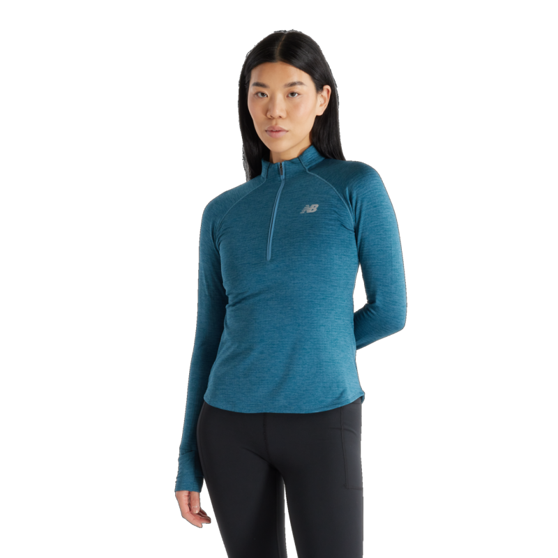 New Balance Athletics Heat Grid Half Zip - Fleecejacke - Damen | Hardloop