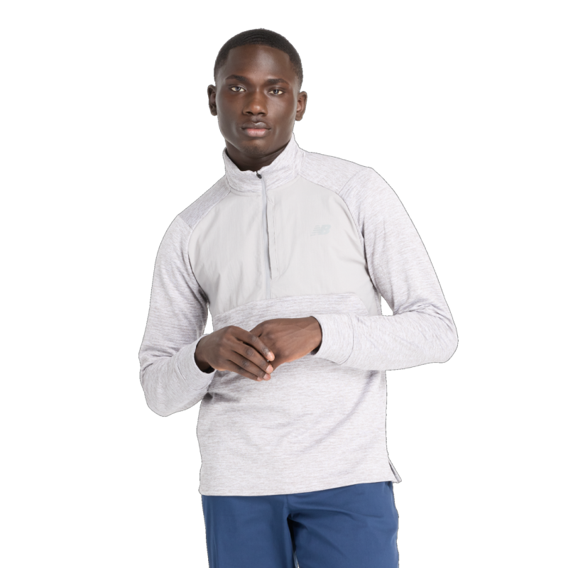 Athletics Heat Grid 1/2 Zip - Polar homem