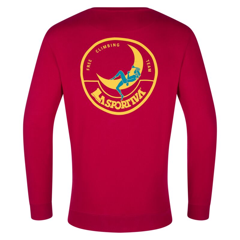 La Sportiva Climbing on the Moon Sweatshirt M - Huppari - Miehet | Hardloop