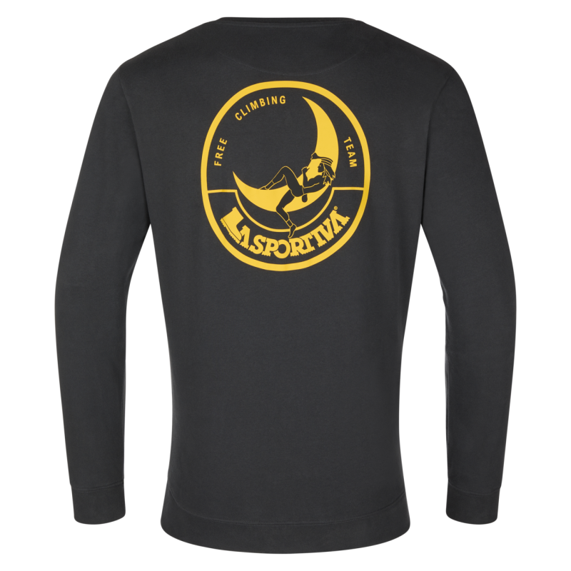 La Sportiva Climbing on the Moon Sweatshirt M - Felpa con cappuccio - Uomo | Hardloop