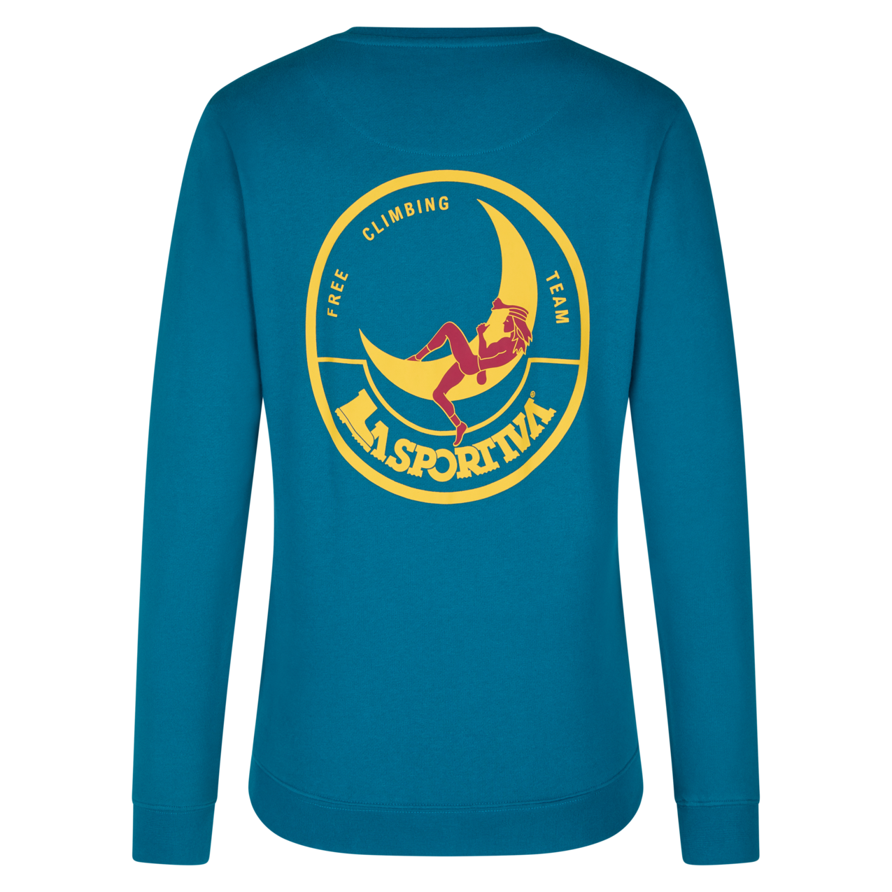 La Sportiva Climbing on the Moon Sweatshirt W - Bluza z kapturem damska | Hardloop