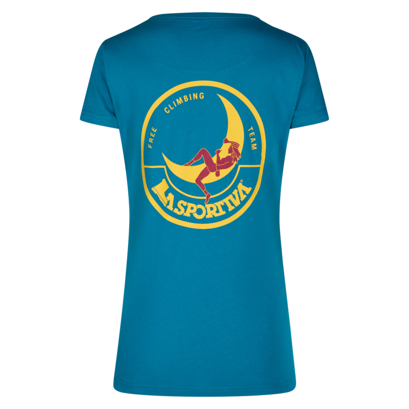 La Sportiva Climbing on the Moon T-Shirt W - T-Shirt - Damen | Hardloop