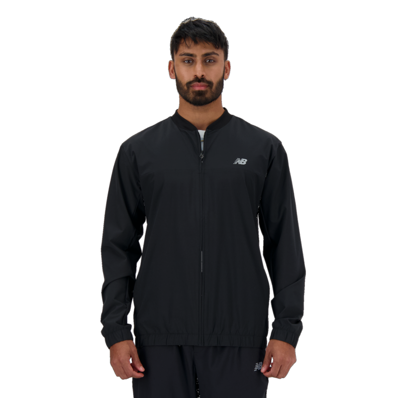 New Balance Stretch Bomber Jacket - Running jas - Heren | Hardloop