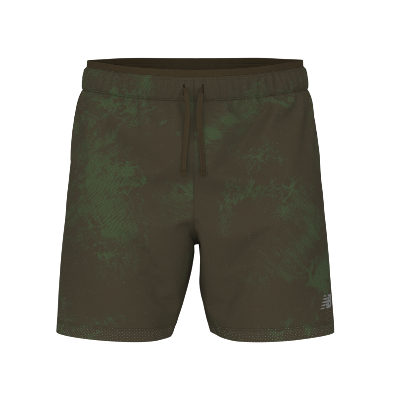 RC Printed Short 5" - Juoksushortsit - Miehet