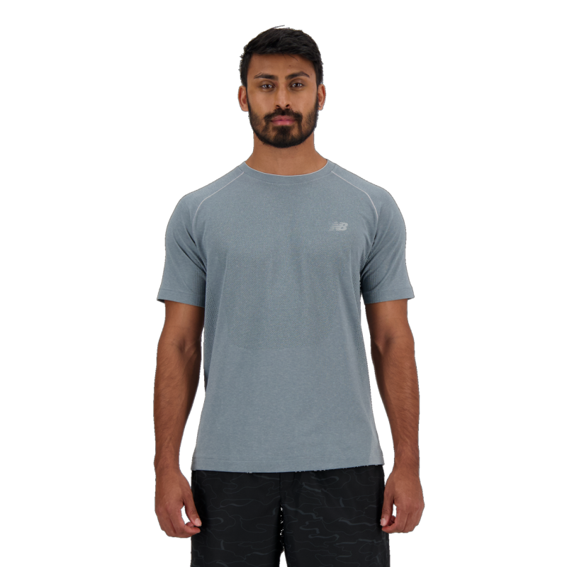 New Balance Knit T-Shirt - T-Shirt - Herren | Hardloop