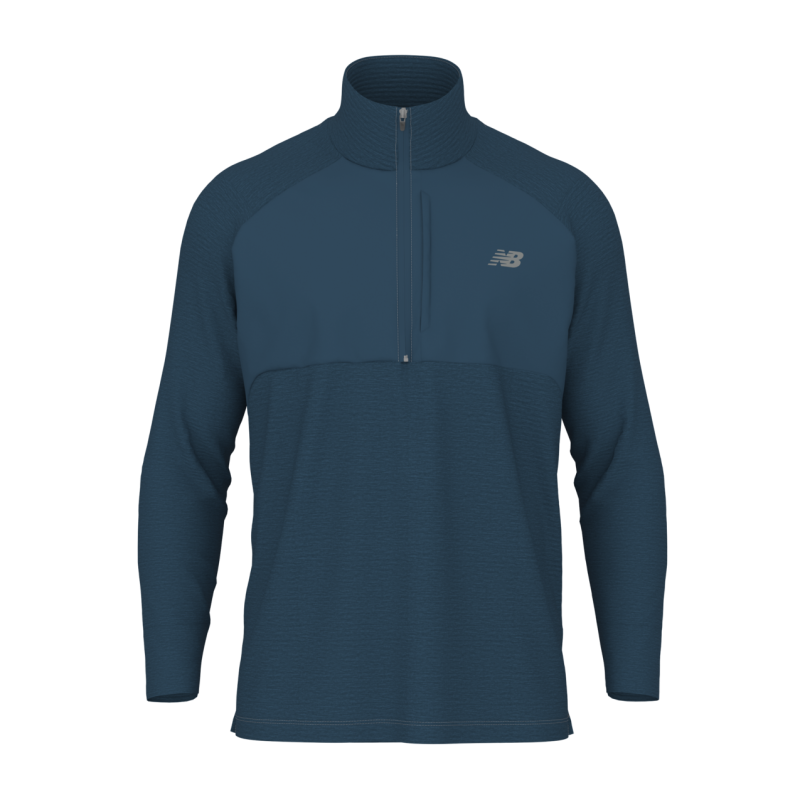Athletics Heat Grid 1/2 Zip - Forro polar - Hombre