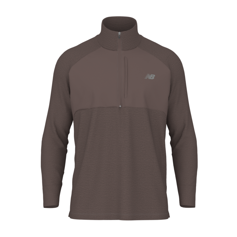 Athletics Heat Grid 1/2 Zip - Forro polar - Hombre