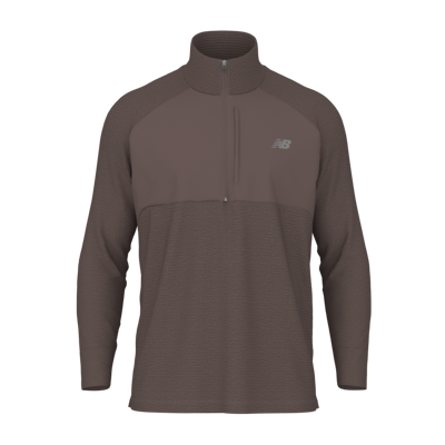 Athletics Heat Grid 1/2 Zip - Pánská fleesová mikina