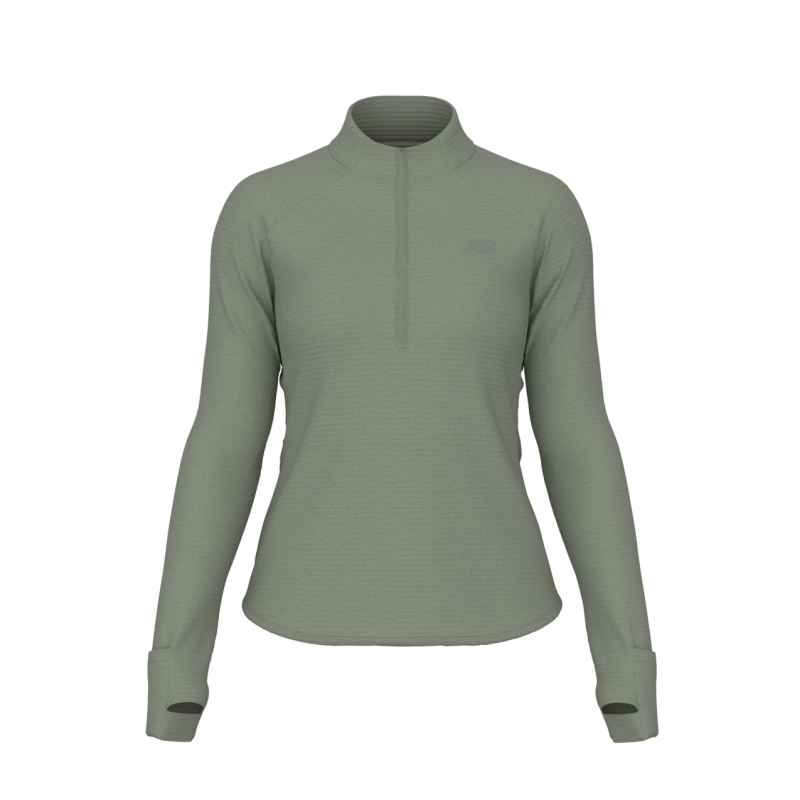 Athletics Heat Grid Half Zip - Fleecetröjor - Dam