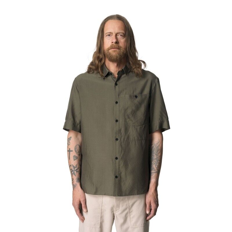 Tree Shortsleeve Shirt - Overhemd - Heren