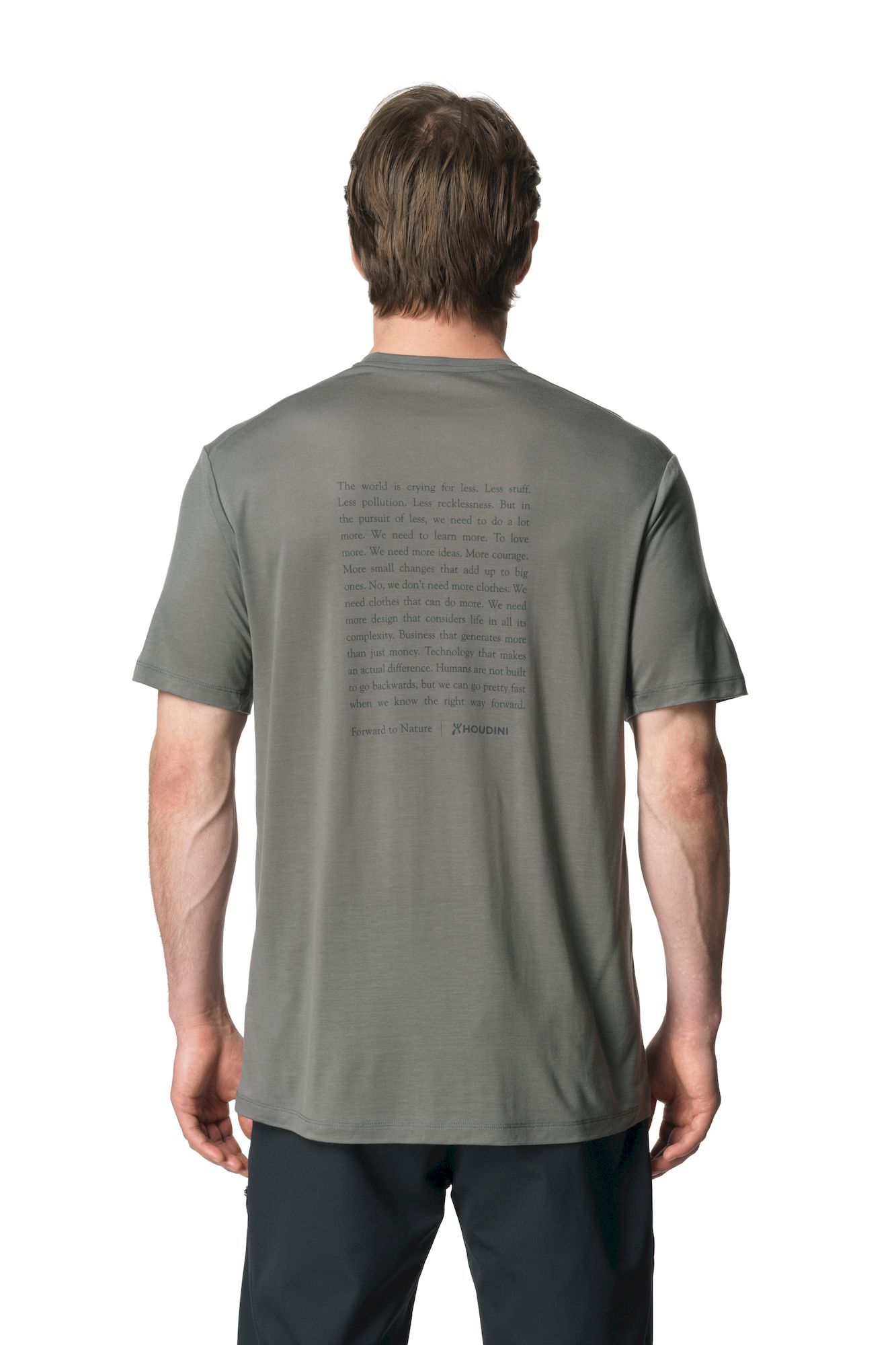 Houdini Sportswear Tree Message Tee - T-shirt meski | Hardloop