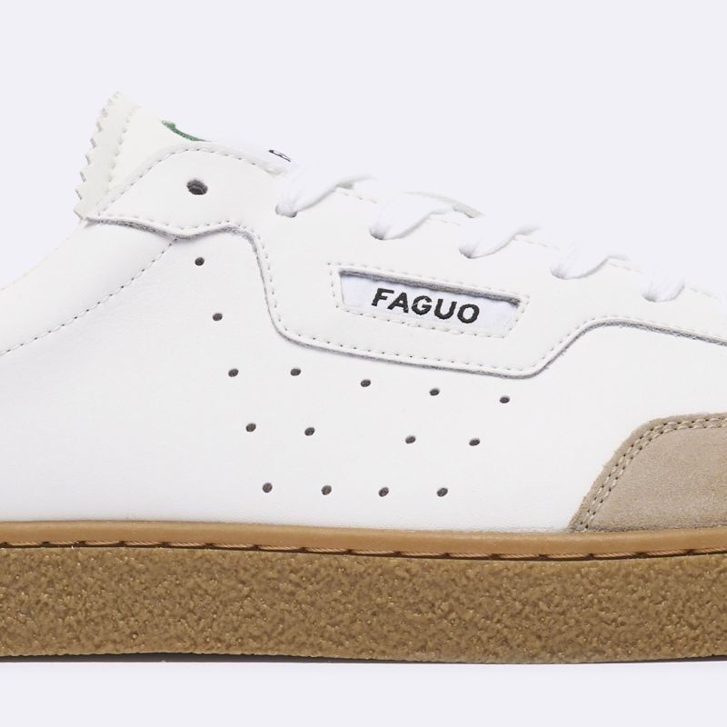 Faguo Lumbo Leather Suede - Chaussures lifestyle | Hardloop