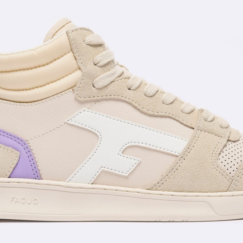 Faguo Hazel Mid Leather Suede - Lifestyle shoes - Women's | Hardloop
