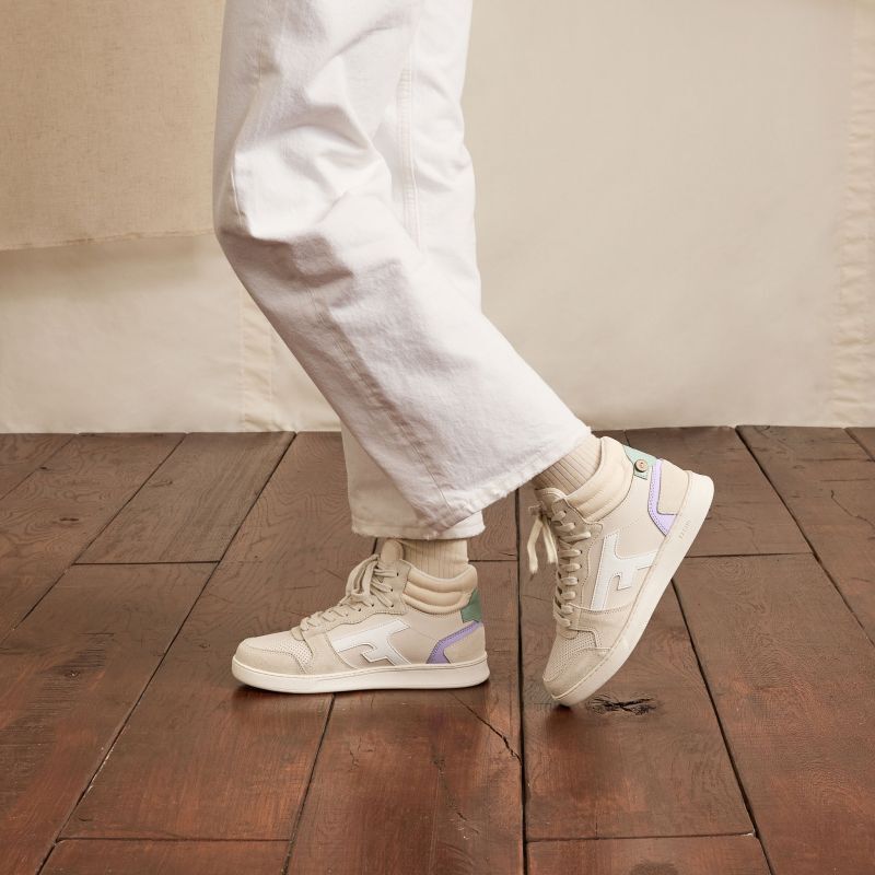 Faguo Hazel Mid Leather Suede - Lifestyle shoes - Women's | Hardloop