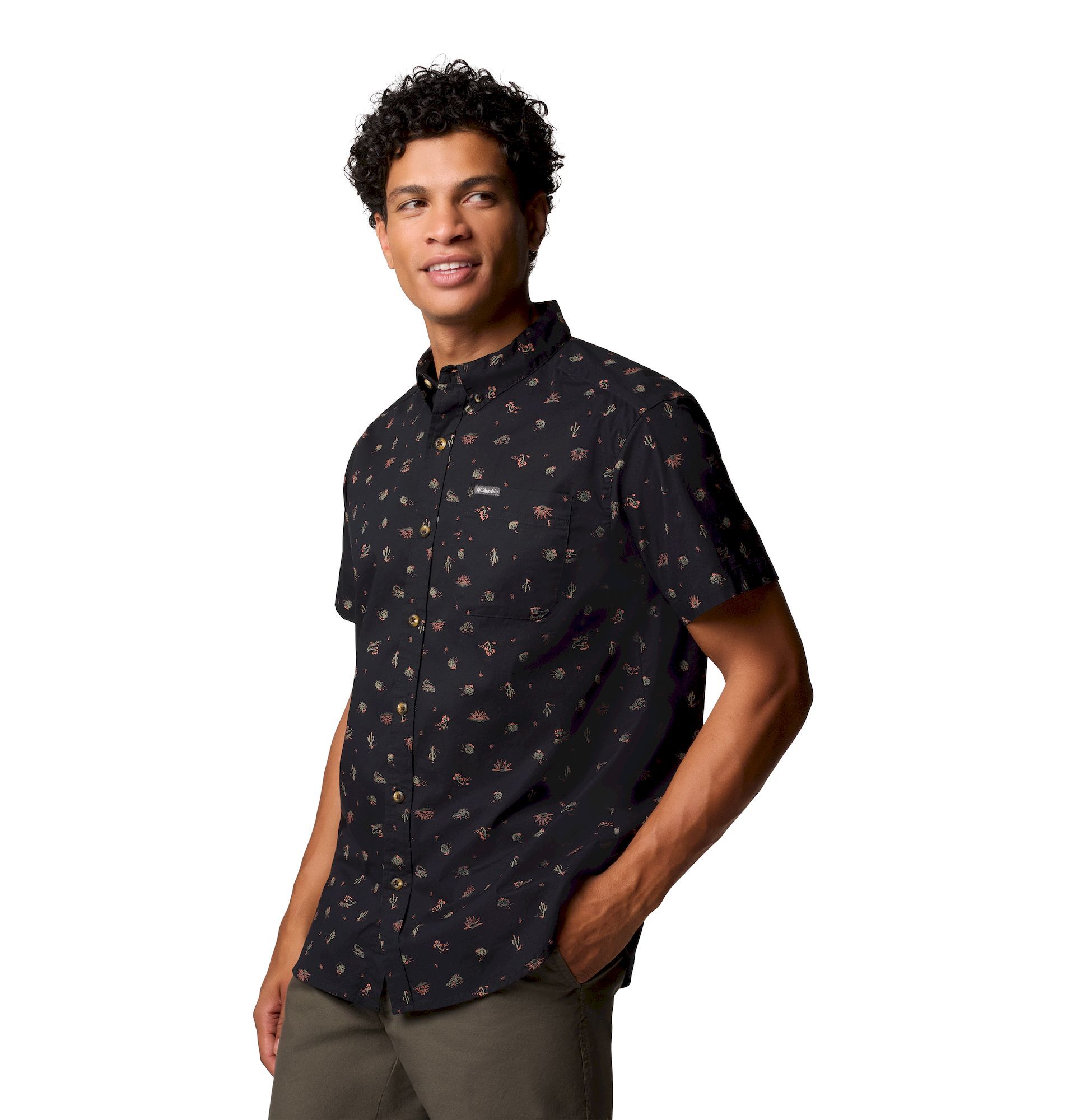 Columbia Rapid Rivers Printed Short Sleeve Shirt - Koszula meski | Hardloop