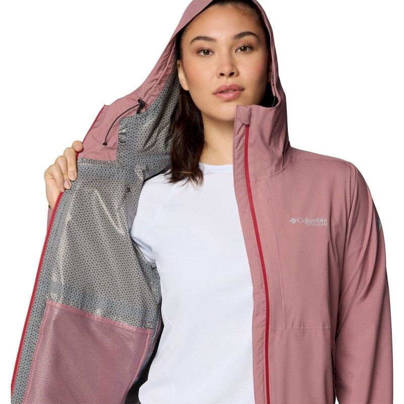 Columbia Omni-Tech Ampli-Dry II Shell - Regnjakke - Damer | Hardloop