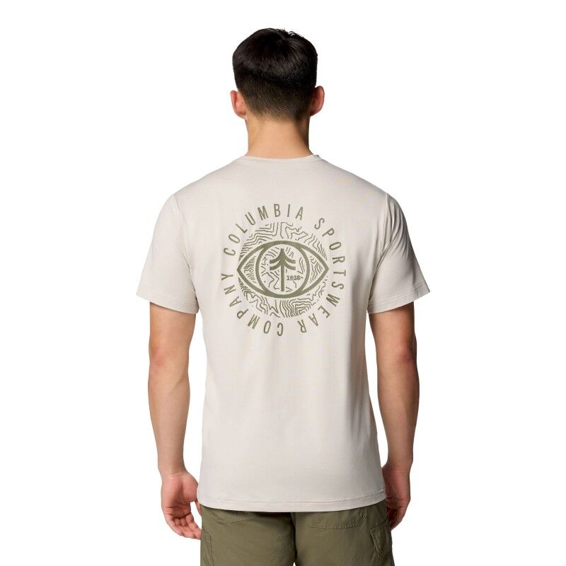 Columbia Kwick Hike Back Graphic SS Tee - T-shirt homem | Hardloop