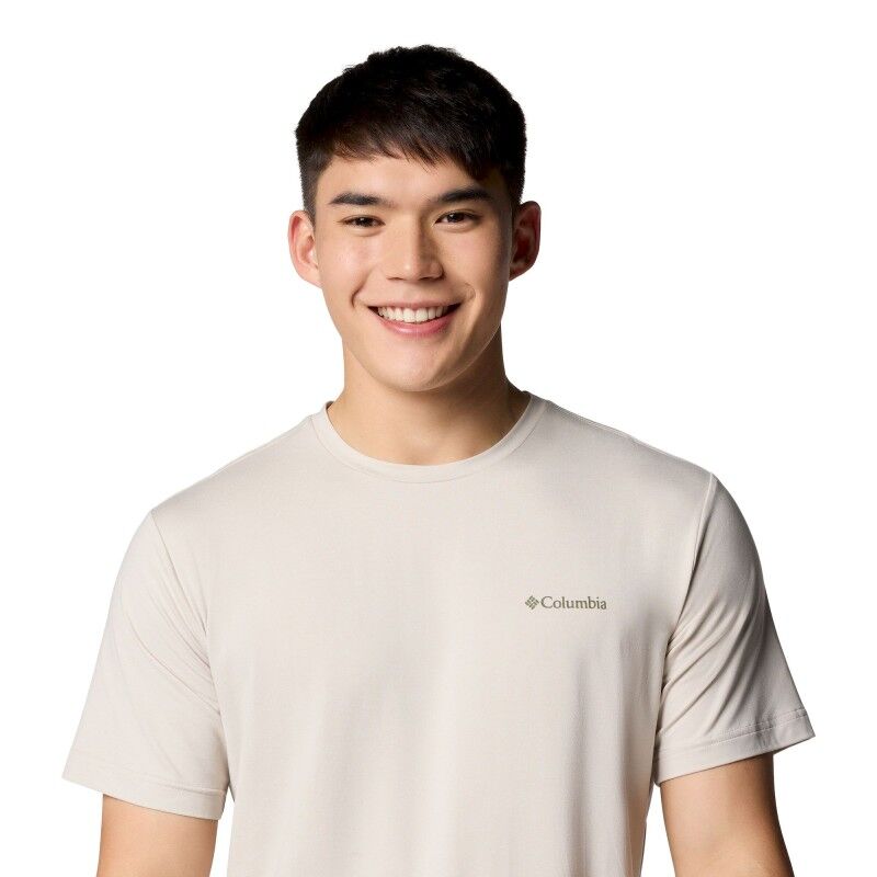 Columbia Kwick Hike Back Graphic SS Tee - T-shirt - Herr | Hardloop