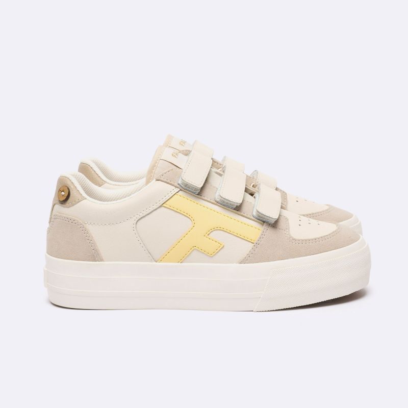 Faguo Walnut Platform Velcro - Miejskie buty damskie | Hardloop
