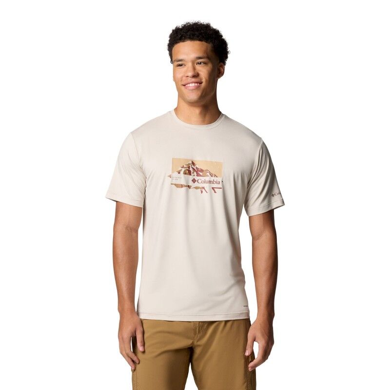 Columbia Kwick Hike Graphic Short Sleeve Tee - T-Shirt - Herren | Hardloop