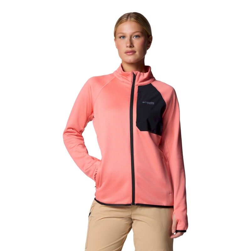 Triple Canyon Grid Fleece Full Zip - Polar mulher