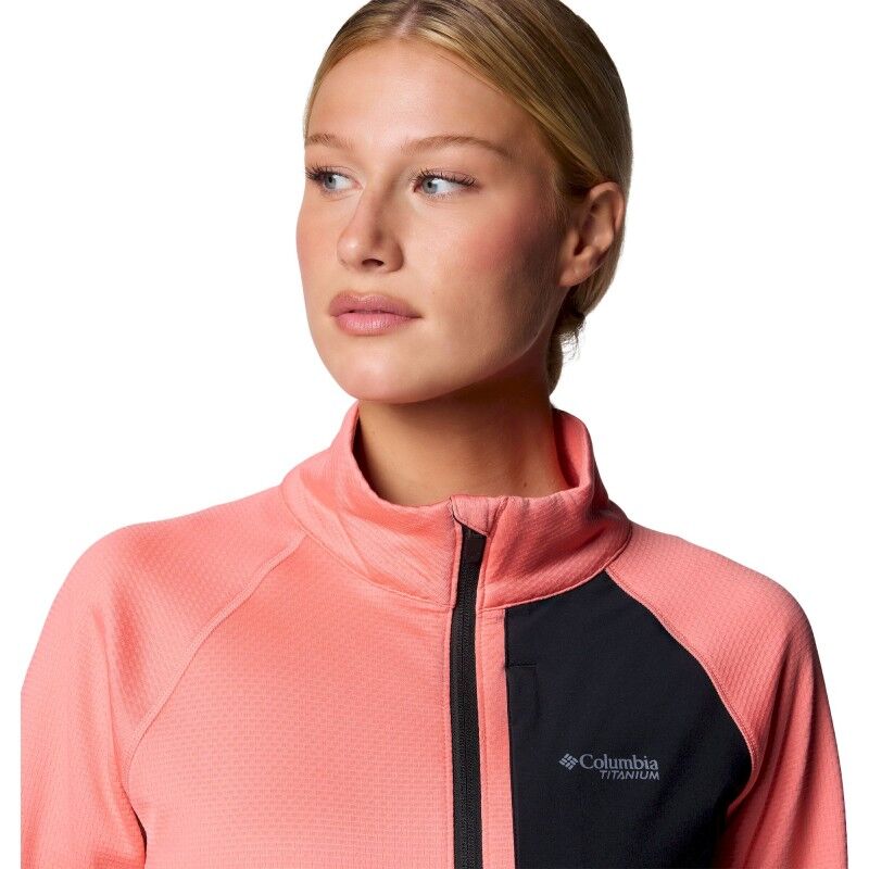 Columbia Triple Canyon Grid Fleece Full Zip - Forro polar - Mujer | Hardloop