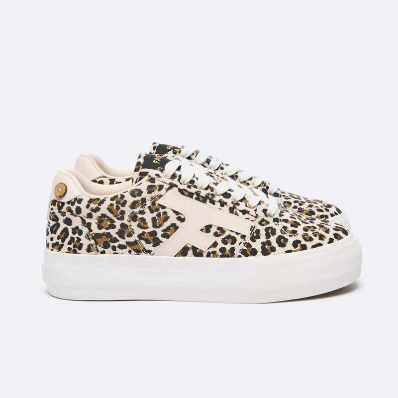 Faguo Walnut Platform Coton - Miejskie buty damskie | Hardloop