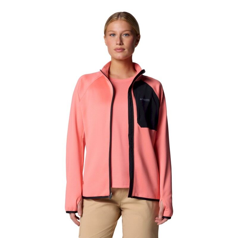 Columbia Triple Canyon Grid Fleece Full Zip - Polar mulher | Hardloop
