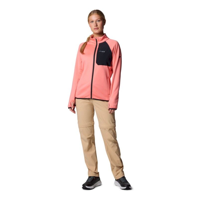Columbia Triple Canyon Grid Fleece Full Zip - Bluza polarowa damska | Hardloop